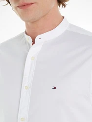 Tommy Hilfiger Natürliches Weiches Mao-Rf-Hemd weiß