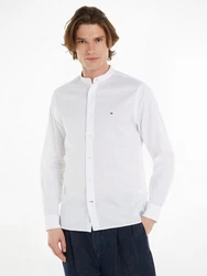 Tommy Hilfiger Natürliches Weiches Mao-Rf-Hemd weiß