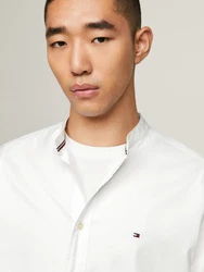 Tommy Hilfiger Natürliches Weiches Mao-Rf-Hemd weiß