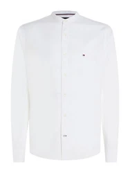 Tommy Hilfiger Natürliches Weiches Mao-Rf-Hemd weiß