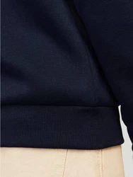 Jack & Jones Sweatshirt JJFERRIS SWEAT CREW NECK Dunkelblau