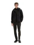 TOM TAILOR Jacke Softshelljacke mit Kapuze schwarz