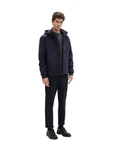 TOM TAILOR Jacke Softshelljacke mit Kapuze navy