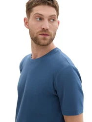 TOM TAILOR T-Shirt mit Pique Struktur 