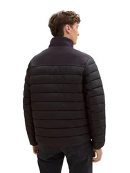 TOM TAILOR Denim Hybridjacke Schwarz/Gelb