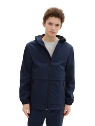 TOM TAILOR Denim Softshelljacke mit Kapuze 