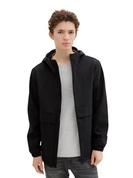 TOM TAILOR Denim Softshelljacke mit Kapuze 