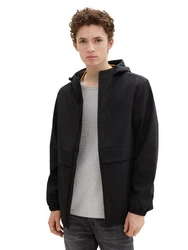 TOM TAILOR Denim Softshelljacke mit Kapuze 