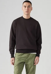Levi's Sweatshirt AUTHENTIC CREW Logostickerei schwarz