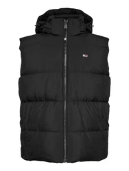 Tommy Jeans Weste ESSENTIAL DOWN VEST_EXT schwarz