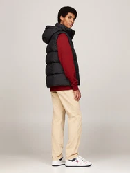 Tommy Jeans Weste ESSENTIAL DOWN VEST_EXT schwarz