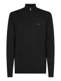 Troyer ESSENTIAL COTTON ZIP MOCK
