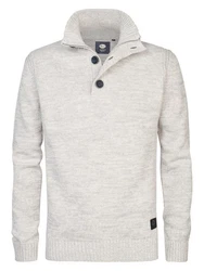 Petrol Industries Pullover 'Brevig' weiß