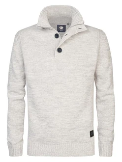 Petrol Industries Pullover 'Brevig' weiß Petrol Industries Pullover 'Brevig' weiß