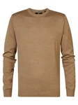 Petrol Industries Pullover Nenana Men Knitwear Round Neck Basic Braun/Khaki Petrol Industries Pullover Nenana Men Knitwear Round Neck Basic Braun/Khaki
