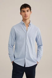 WE Fashion Businesshemd Hellblau/Blau
