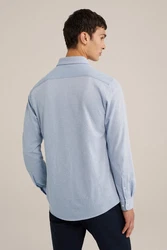 WE Fashion Businesshemd Hellblau/Blau