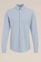 WE Fashion Businesshemd Hellblau/Blau