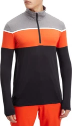 McKINLEY He.-Funktions-Shirt Diego schwarz/orange/grau