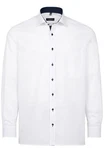 Eterna Langarmhemd Comfort Fit Weiß/Creme