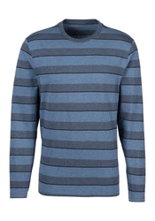 H.I.S Pyjama 2-tlg. Dunkelblau/Grau/Blau
