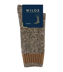 Wilox Basicsocken Rautenstruktur Beige/Khaki/Grau/Dunkelbraun/Braun