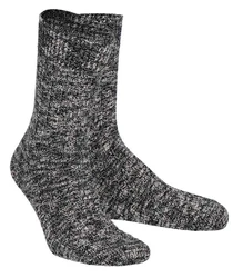 Wilox Langsocken Herren BOOT-Socke Schwarz/Dunkelgrau
