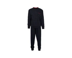 Bernd Götz Pyjama Bronx (1 tlg) blau