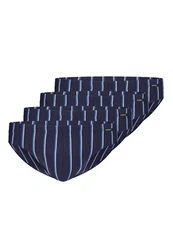 Skiny Slip Basic Spar-Set 4er Pack Dunkelblau/Blau