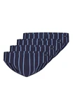 Skiny Slip Basic Spar-Set 4er Pack Dunkelblau/Blau