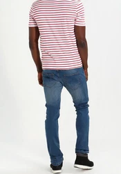 Indicode Regular-fit Jeans INTony Blau/Lila/Hellblau
