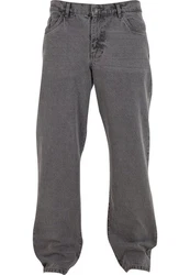 URBAN CLASSICS Herren Heavy Ounce Straight Fit Jeans Dunkelgrau/Hellgrau/Grau/Khaki