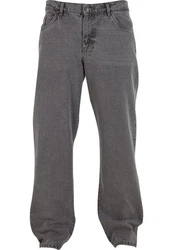 URBAN CLASSICS Herren Heavy Ounce Straight Fit Jeans Dunkelgrau/Hellgrau/Grau/Khaki