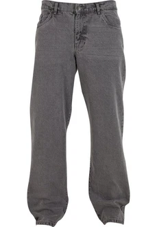 URBAN CLASSICS Herren Heavy Ounce Straight Fit Jeans Dunkelgrau/Hellgrau/Grau/Khaki