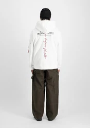 Alpha Industries Hoodie Signature BP Weiß