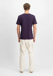 Alpha Industries T-Shirt 3D Small Logo T Lila/Dunkelrot/Rosa/Bordeaux