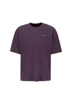 Alpha Industries T-Shirt 3D Small Logo T Lila/Dunkelrot/Rosa/Bordeaux