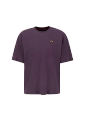 Alpha Industries T-Shirt 3D Small Logo T Lila/Dunkelrot/Rosa/Bordeaux