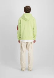 Alpha Industries Hoodie Metal Plate Hoodie Hellgrün/Grün/Neonfarben