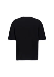 Alpha Industries T-Shirt Satin Logo T Dunkelblau/Schwarz/Grau