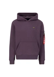 Alpha Industries Hoodie 3D Small Logo Hoodie Lila/Rosa/Dunkelblau