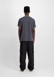 Alpha Industries T-Shirt Metal Plate T Dunkelgrau/Grau/Hellgrau/Dunkelblau