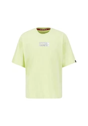 Alpha Industries T-Shirt Metal Plate T Neonfarben/Hellgrün/Grün/Gelb