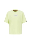 Alpha Industries T-Shirt Metal Plate T Neonfarben/Hellgrün/Grün/Gelb
