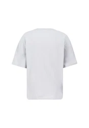 Alpha Industries T-Shirt Metal Plate T Weiß/Grau/Hellgrau