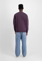 Alpha Industries Sweater 3D Small Logo Dunkelblau/Lila/Rosa