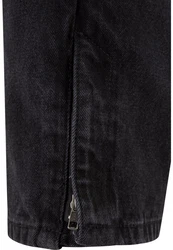 URBAN CLASSICS Herren Heavy Ounce Straight Fit Zipped Jeans Dunkelgrau/Dunkelblau/Schwarz