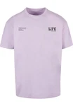 Merchcode T-Shirt Life Heavy Oversized Tee Lila