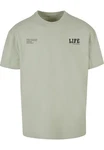 Merchcode T-Shirt Life Heavy Oversized Tee Khaki/Dunkelgrün