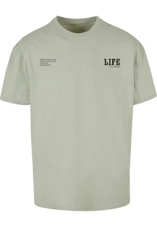 Merchcode T-Shirt Life Heavy Oversized Tee Khaki/Dunkelgrün Merchcode T-Shirt Life Heavy Oversized Tee Khaki/Dunkelgrün